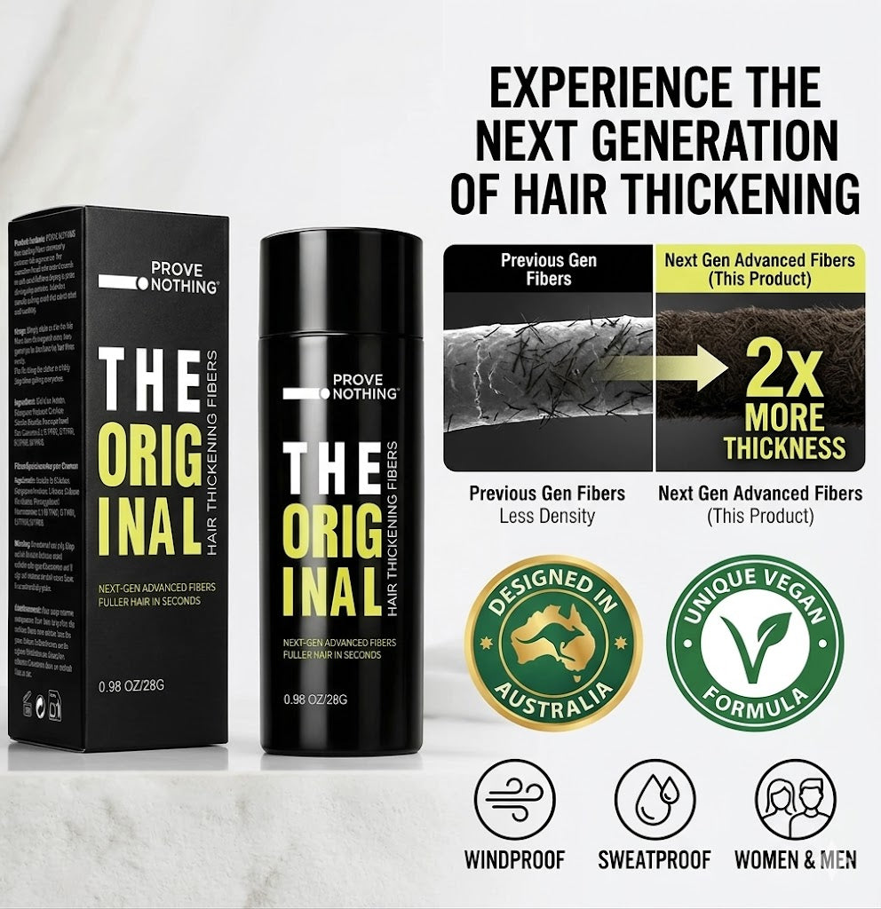 Next-Gen Hair Thickening Fibres | Instant Fuller, Thicker Hair | Designed in Australia