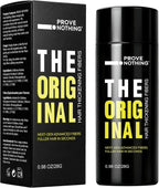 PROVE NOTHING Hair Fibres (28g) Instantly Fuller, Thicker Look Windproof & Sweatproof | Women and Men | Designed in Australia (Light Brown) - Battery Mate